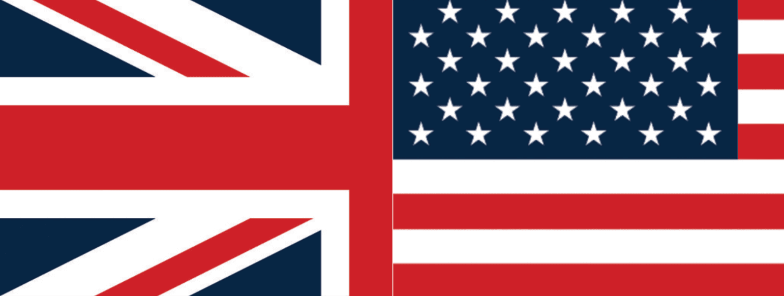 Uk / USA flag