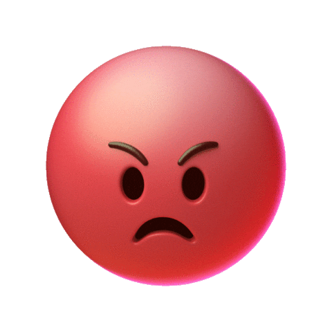 "angry" emoji