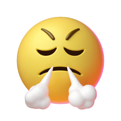 "annoyed" emoji